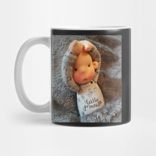 Little Princess - sewed by the mysterious doll maker knitninja Mug